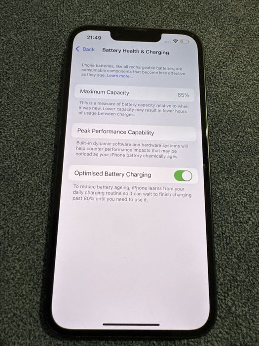 Iphone 13 green 128 gb