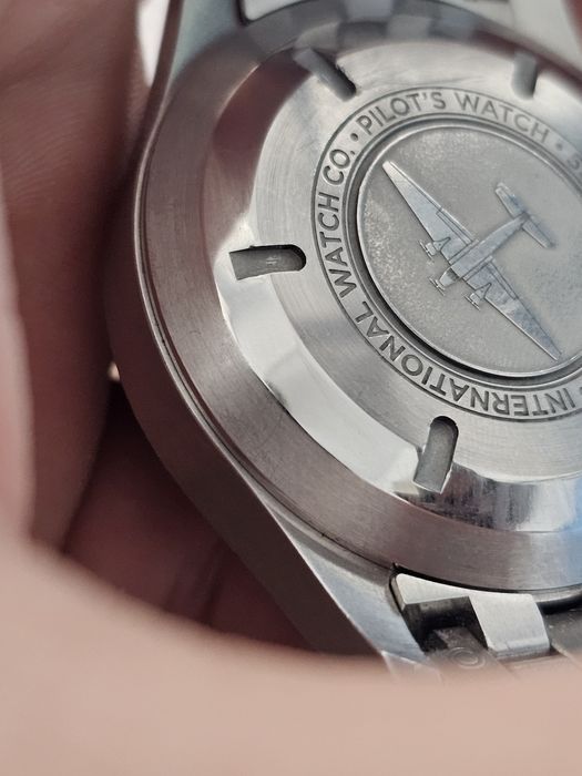 Ceas IWC Schaffhausen Pilot nu omega tudor rolex zenith