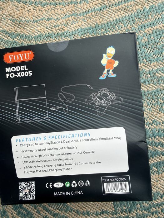 Controller cu fir FOYU FO-X005 compatibil PS4, Twin Vibration
