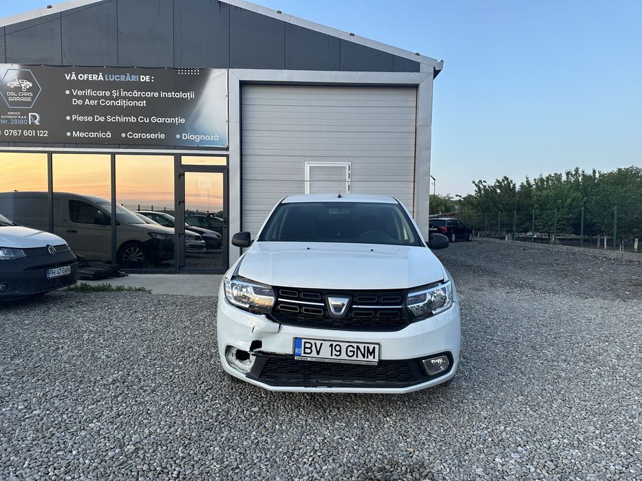 Dacia Logan 2020 usor avariat benzina cu gpl fabrica 66.785km