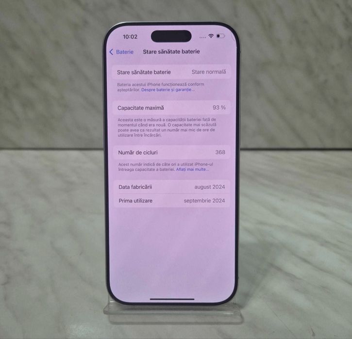 Iphone 16 Pro | White | 93% | Fisurat