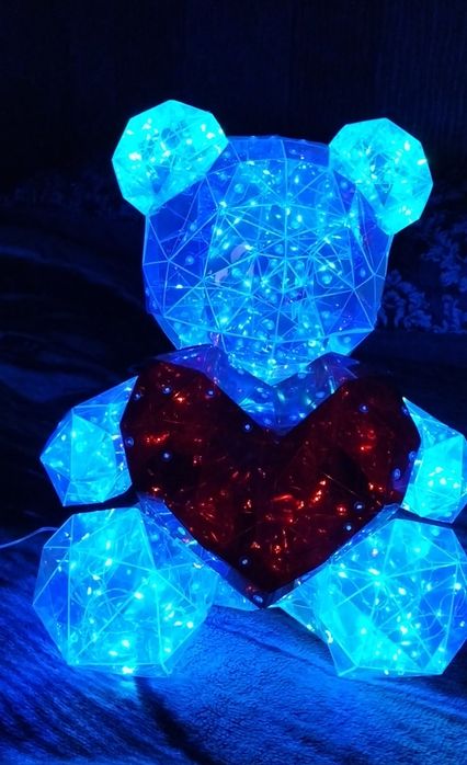 Мишка. Светящийся.