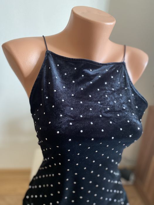 Дамска черна рокля