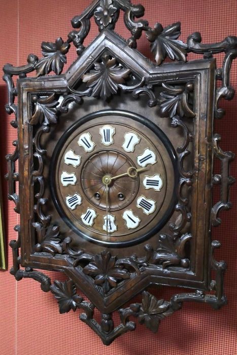 ПРЕКРАСНА колекция (14 броя+6 бр) механични редки СТЕННИ часовници