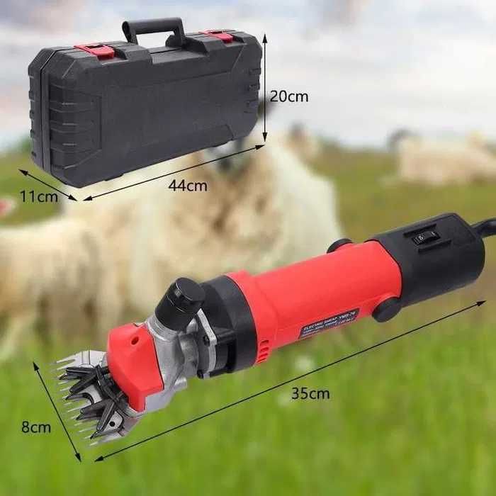 Mașină,foarfecă de tuns oi,capre Latauar, 690 W, negru/rosu,nouă