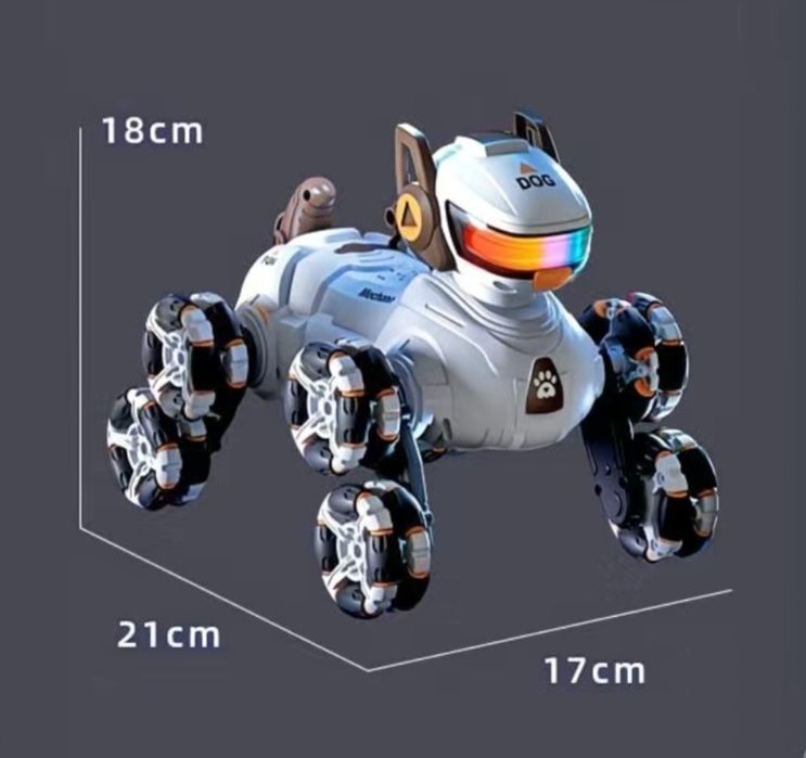 Интерактивная собака робот на пульте управления