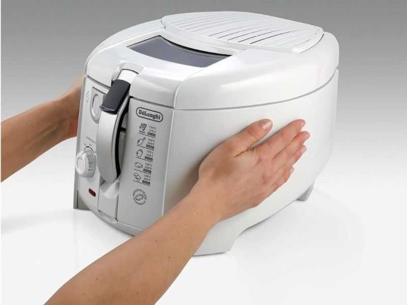 Фритюрник с Въртяща се Наклонена Кошница De'Longhi RotoFry F28211