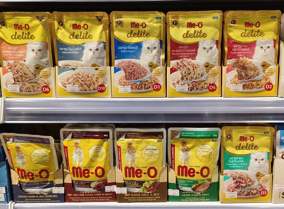 Корм для кошек Мео Me-o