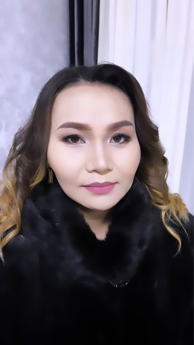 Макияж и локон….