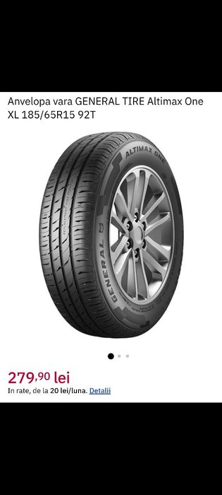 Anvelope/Cauciucuri CONTINENTAL 185/65R15