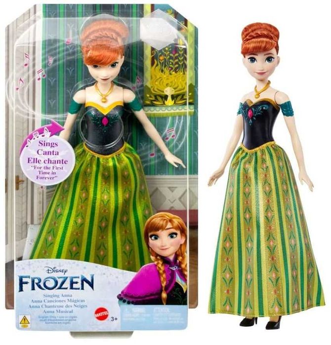 Пееща кукла Анна Замръзналото кралство Кукла Disney Frozen Пееща Анна