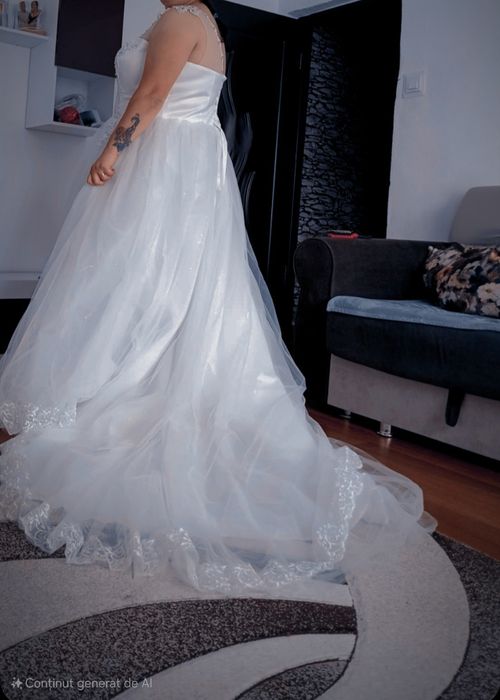 Vând rochie de mireasa bust 120