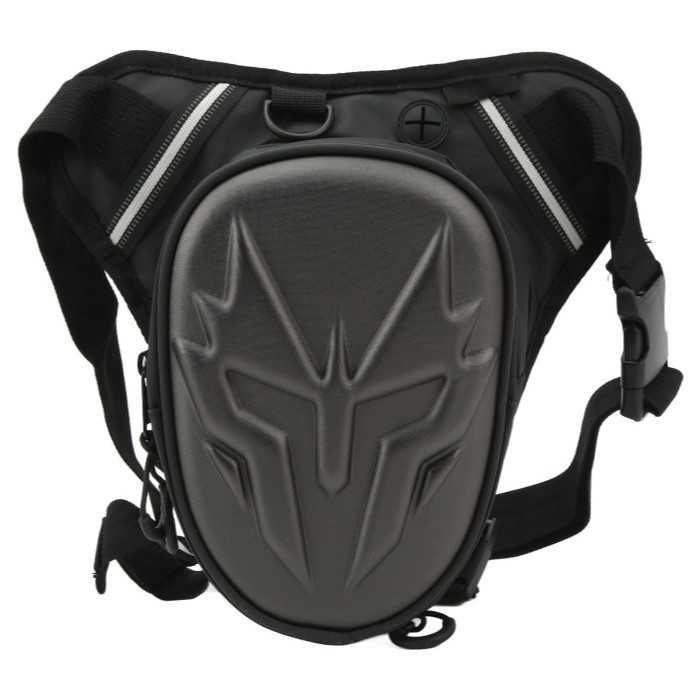 Мото раница Automat, Водоустойчива, Гумирана, Черен