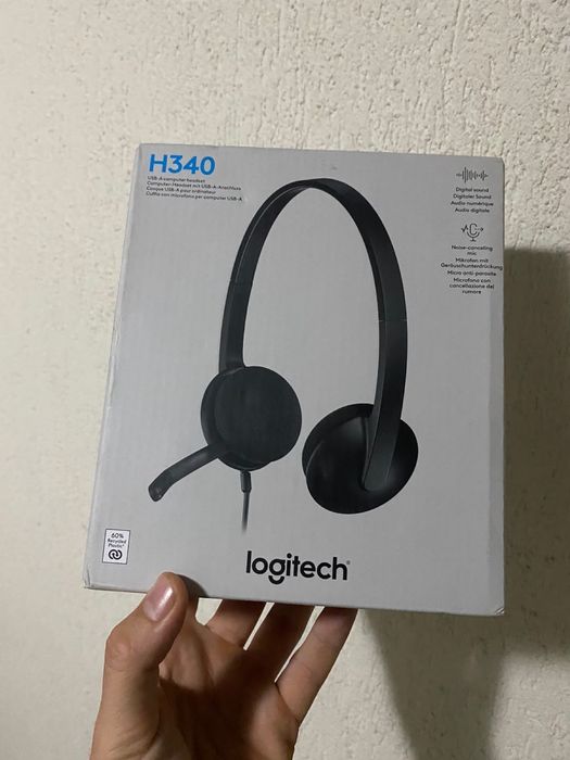 Casti Logitech h340 Noi