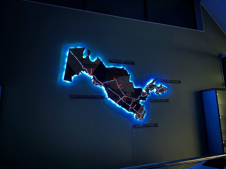 Karta mira lazer 3d dunyo xaritasi лазер дунё харитаси 3д карта мира