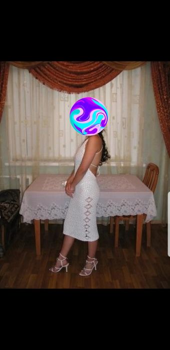 Платье связанное