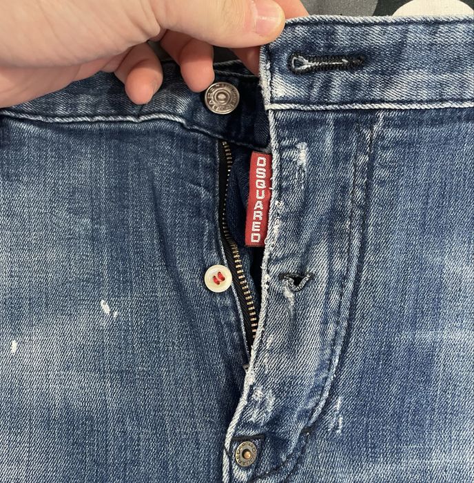 Bermude de blugi Dsquared2 marimea 50