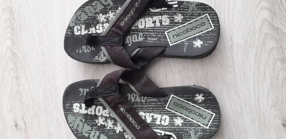 3 чифта  детски джапанки за 5 лв