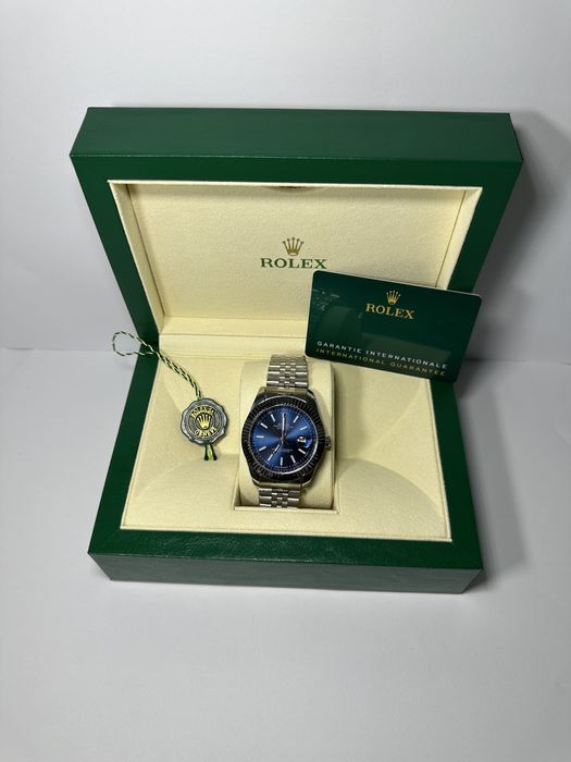 Rolex Oyster Perpetual Datejust Blue Dial | Pachet Complet