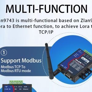 ZLAN9700 Индустриален безжичен комуникационен модул LORA Serial Servic