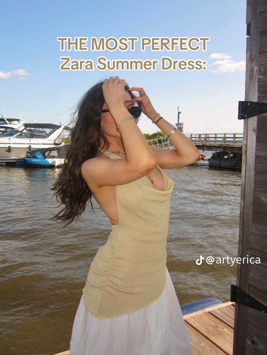 Рокля на zara за размер XXS-Xs
