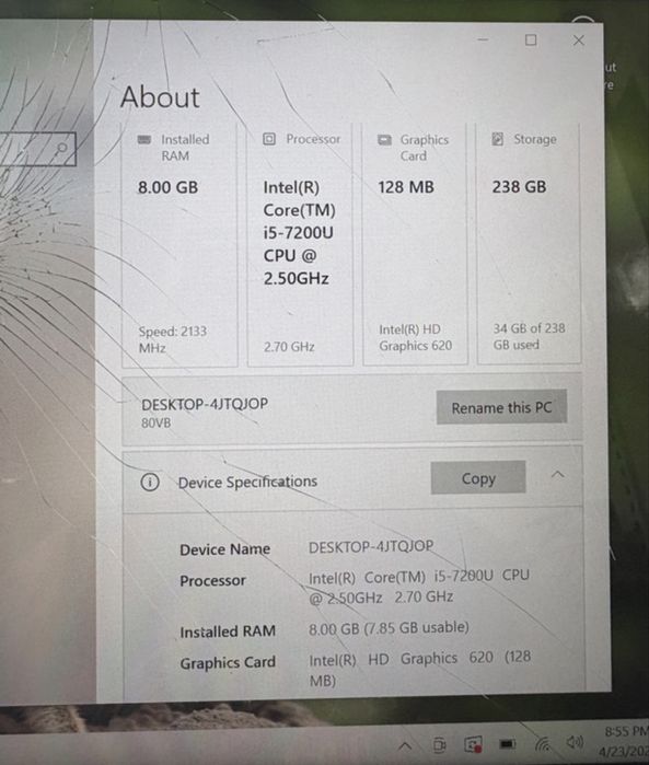Lenovo yoga 510  I5 generatia 7 plus geanta