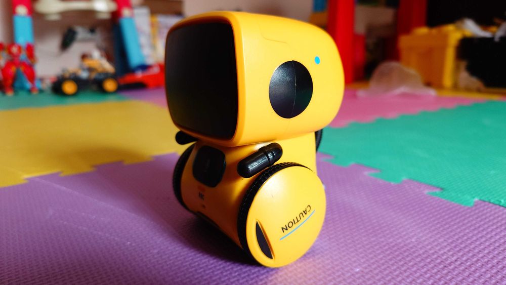 Jucărie Robot Interactivă pentru Copii, Învățare STEM cu Control Vocal