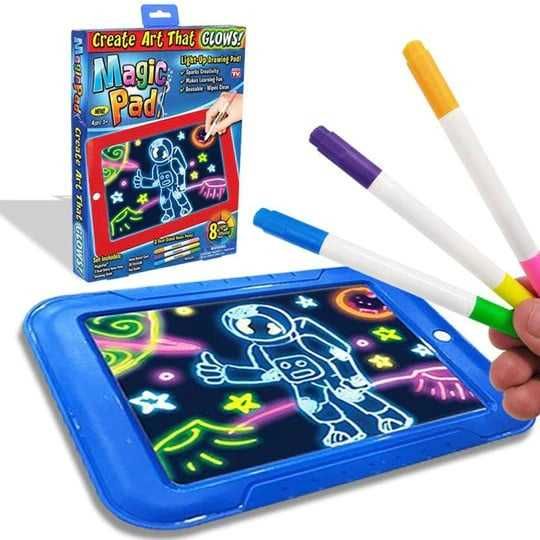 Tableta De Desenat, Magic Pad 8 efecte luminoase
