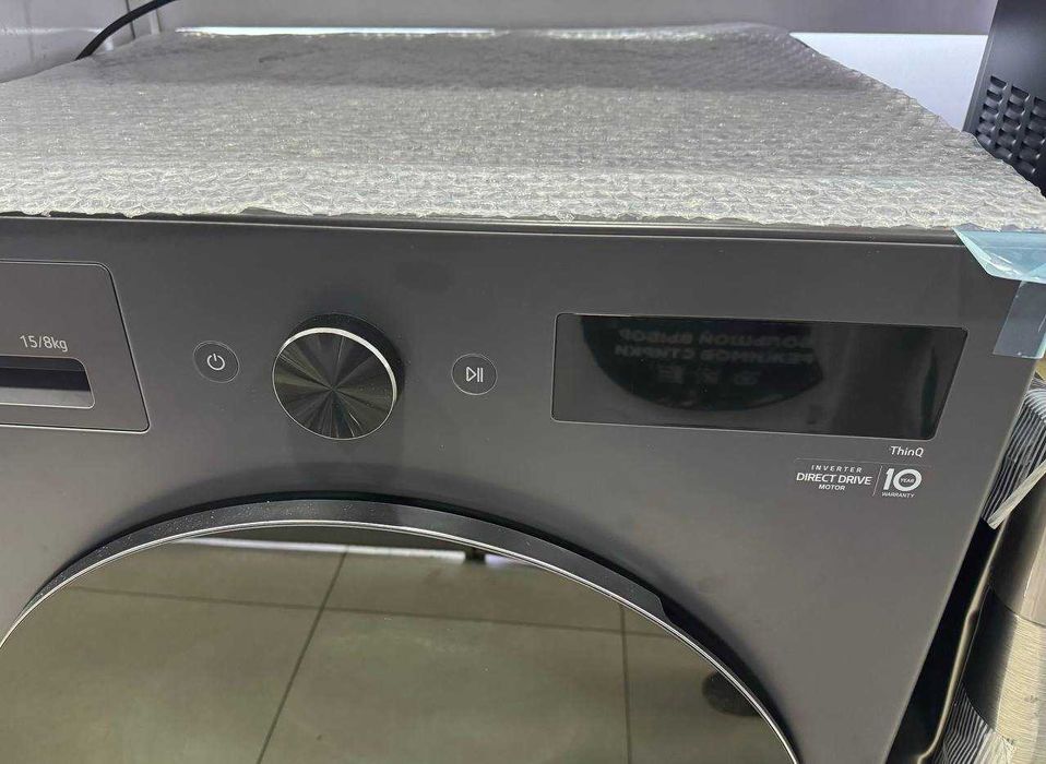Стиральная машина LG F0Z6DRP24 15/8 кг AI DD Inverter TurboWash +сушка