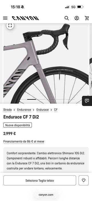 Vand bicicleta canyon