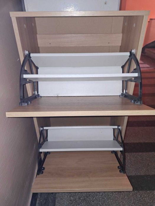 Шкаф за обувки с 2 отделения