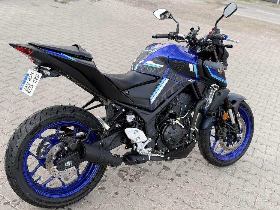 Yamaha MT-03 2024 – 2.300 km | Stare impecabilă