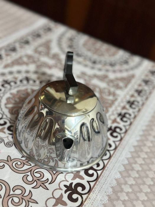 Саветские чайники новые никель латун