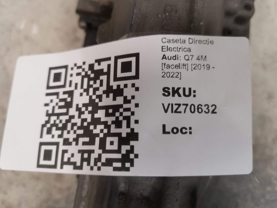 Ауди Q7 / Audi Q7 4M [facelift] Оригинална касета за управление на вол