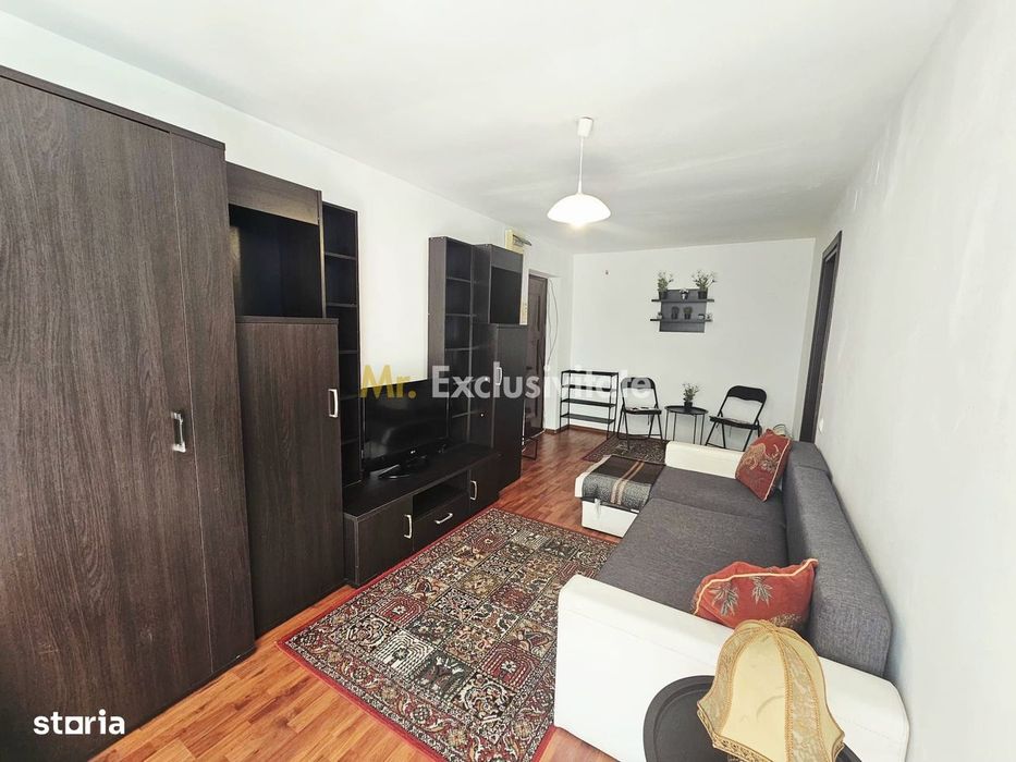 Garsoniera de inchiriat cu loc de parcare inclus,Eroilor/Floresti — fotografia 1