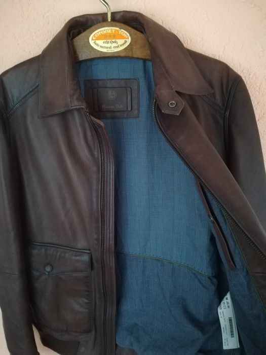 Geaca Massimo Dutti piele bărbați M