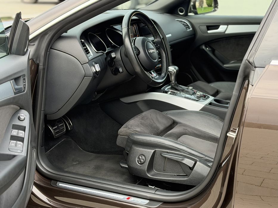 Audi A5 “ 3x S-Line / Sport-Back “ Alcantara, Bang&Olufsen,Full Led, Navigație Mare,Start/Stop, MokkaBrown,Difuzor bară “ TOP