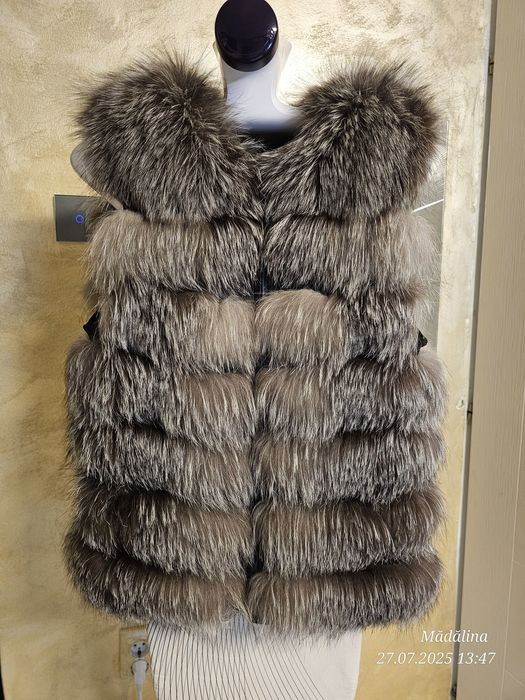 Vând haina blana naturala 6 in 1