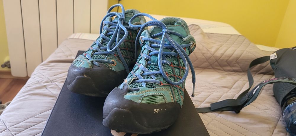 Salewa vibram с преден подсилен борд и задна подсилена пета. 38 размер