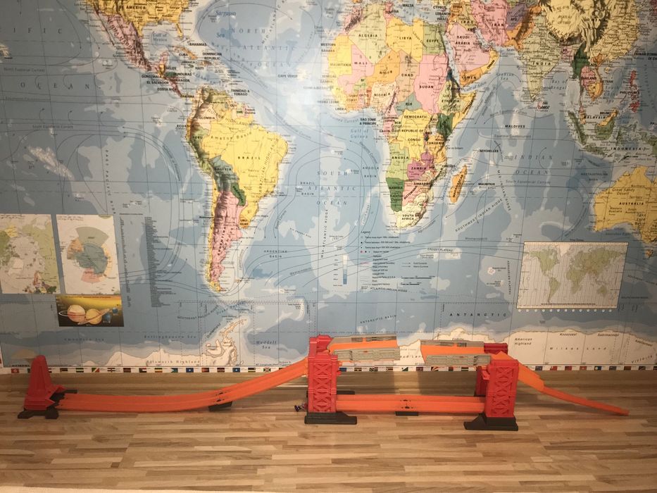 Писта Hot wheels stund bridge