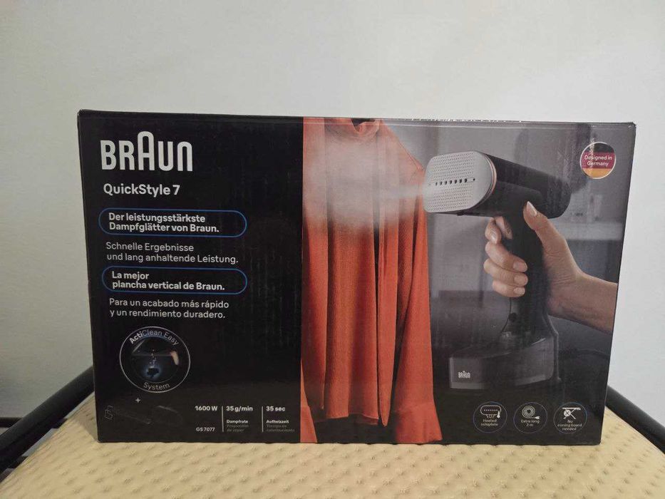 НОВЫЙ отпариватель Braun