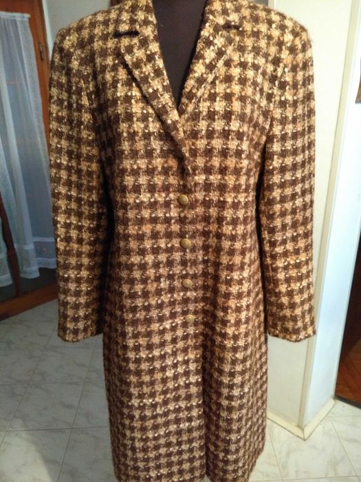 MARIE PHILIPPE дамско палто вълна, мохер и алпака