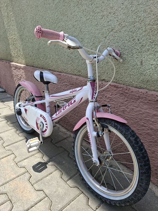 Bicicleta aluminiu Alpha Drag copii 4-6 ani ,roti 16