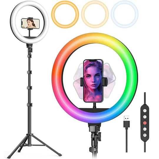 Lampa Circulara LJJ-22, Ring Light , 56cm/22Inch, LED, Trepied