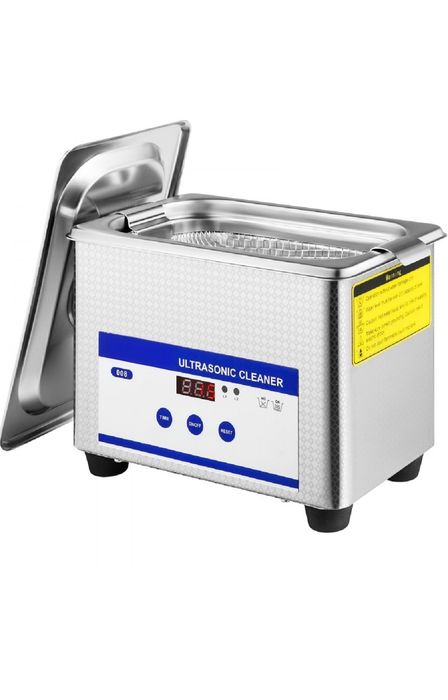 Baie cu ultrasunete / Aparat curățare cu ultrasunete 0.8L - Nou / Inox Digital
