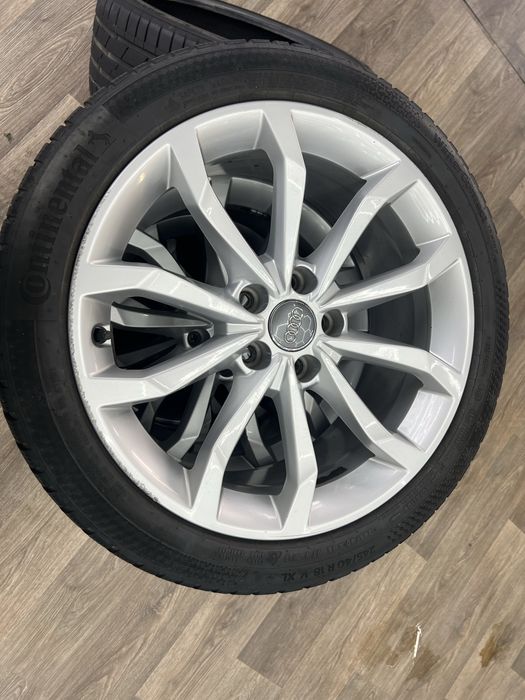 Джанти Ауди оригинални 18” 5 х 112 с гуми 245 40 18