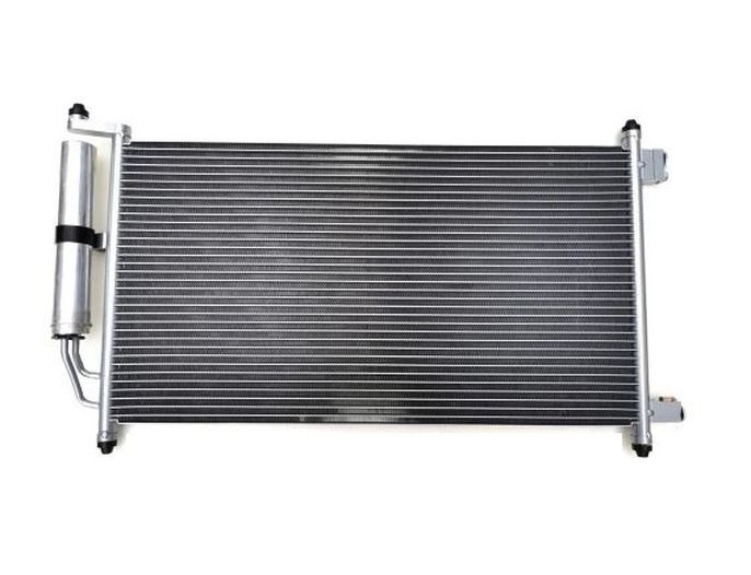 Condensator AC, aer conditionat Nissan Juke 2010-2019, Micra 2003-2010, Note 2006-2013, 1.6, 1.2, 1.4, 1.0, 605x350x16mm, OE 92100AX800, Th-Series