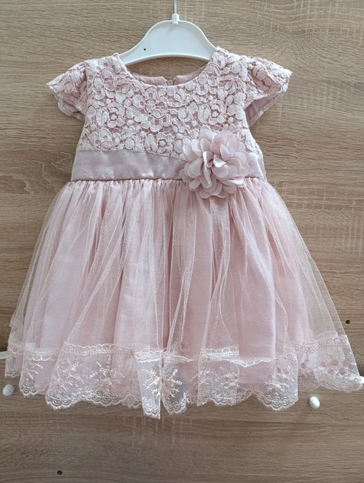 Официална детска рокля размер 80см