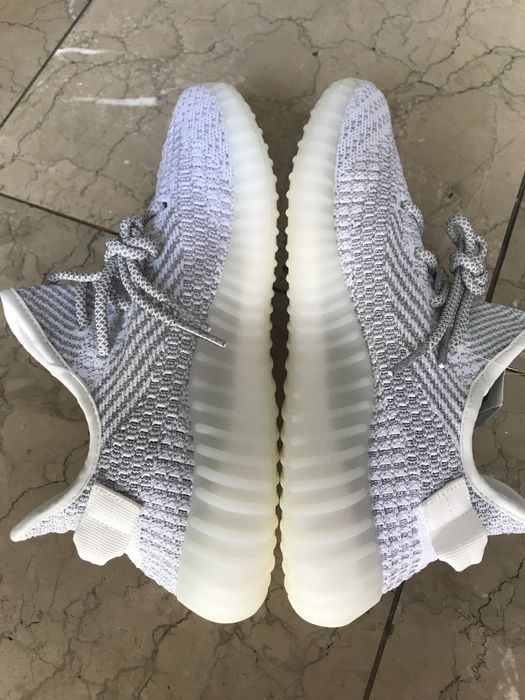 Adidas Yeezy Boost 350 V2 Static Silver Noi cu Eticheta Marimea 36, 37, 38 39 40 41 42, 43, 44