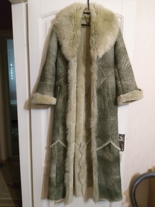 Шикарная дублёнка новая натуралка.Италия. М-Л (смФотки)